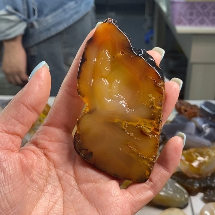 玛瑙/玉髓未镶嵌吊坠(不含链)