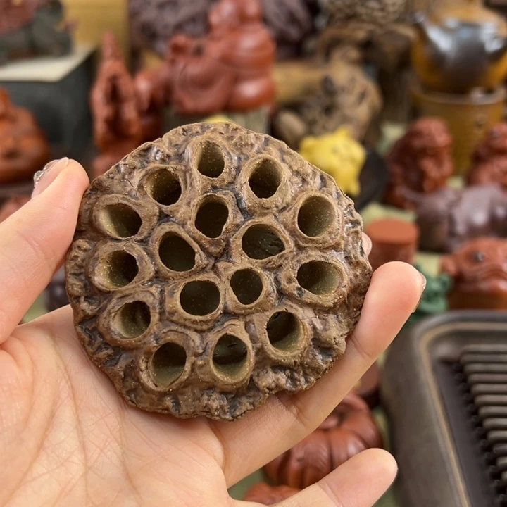 紫砂茶宠紫砂莲蓬