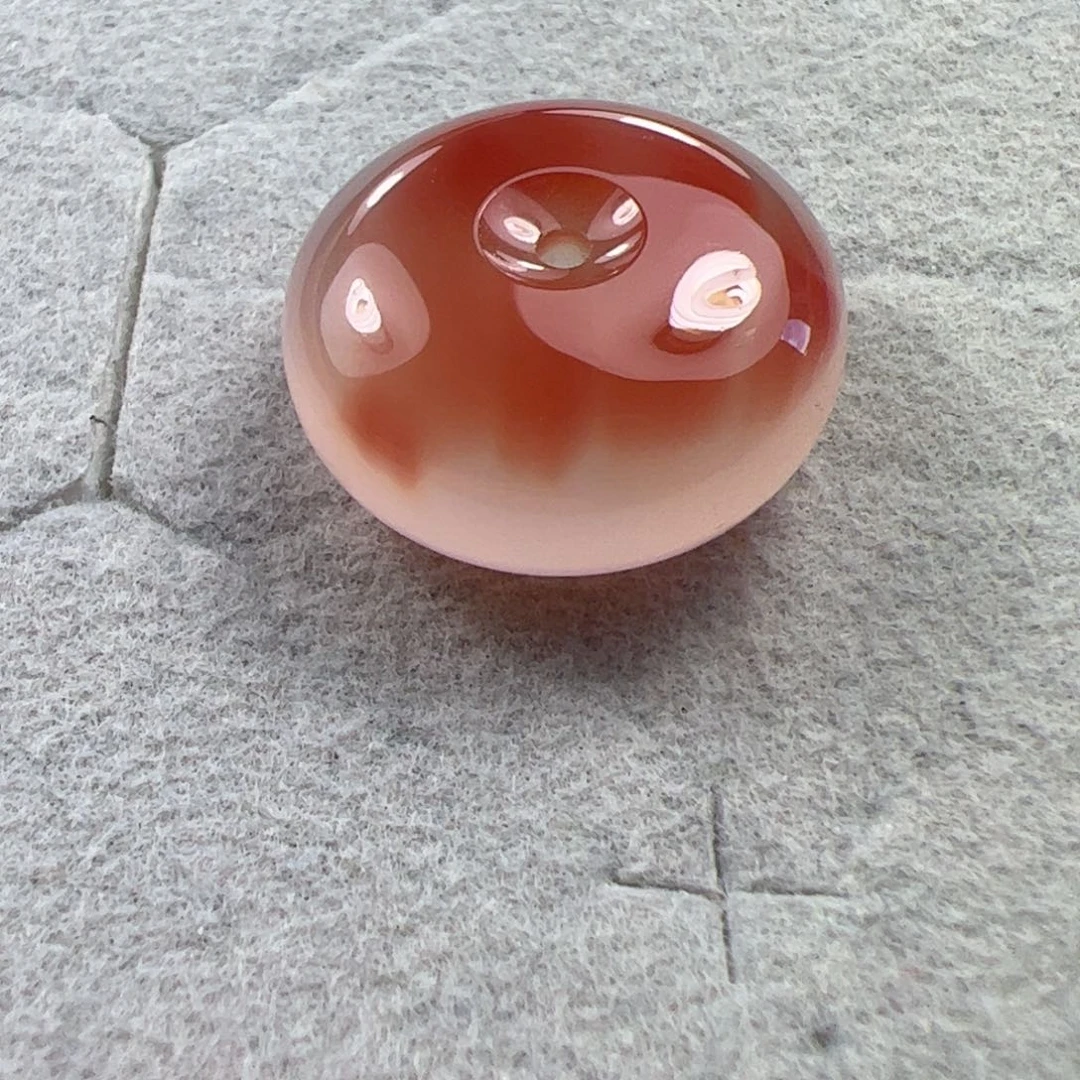 未镶嵌扣子南红玛瑙