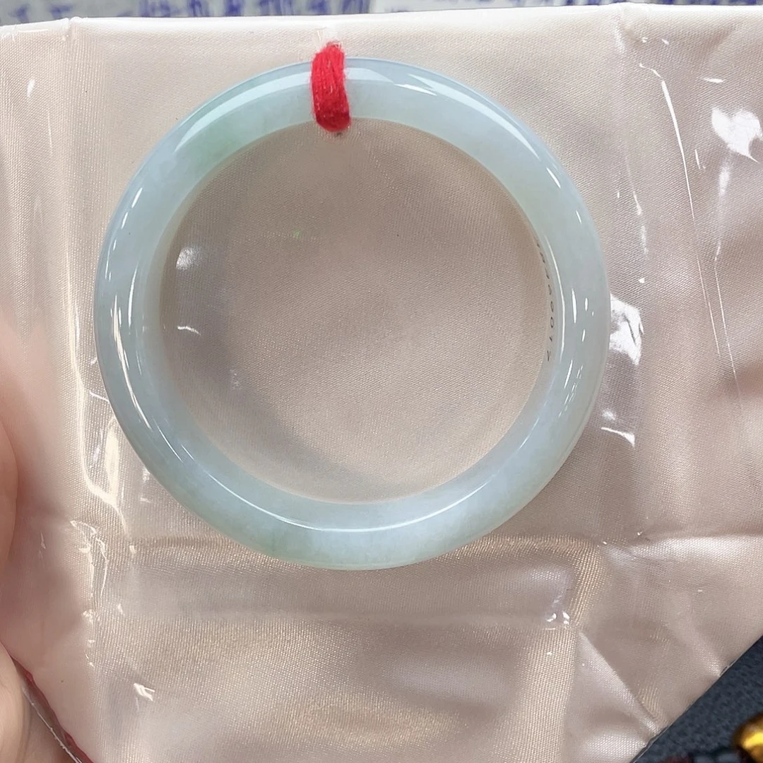 翡翠未镶嵌手镯天然缅甸A货翡翠手镯13号