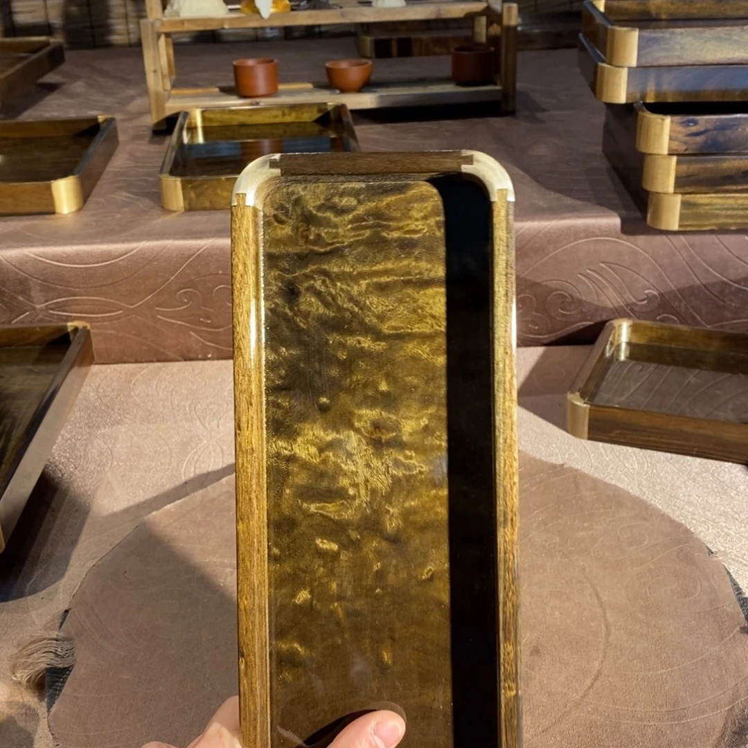 金丝楠坏****！金丝楠木文盘