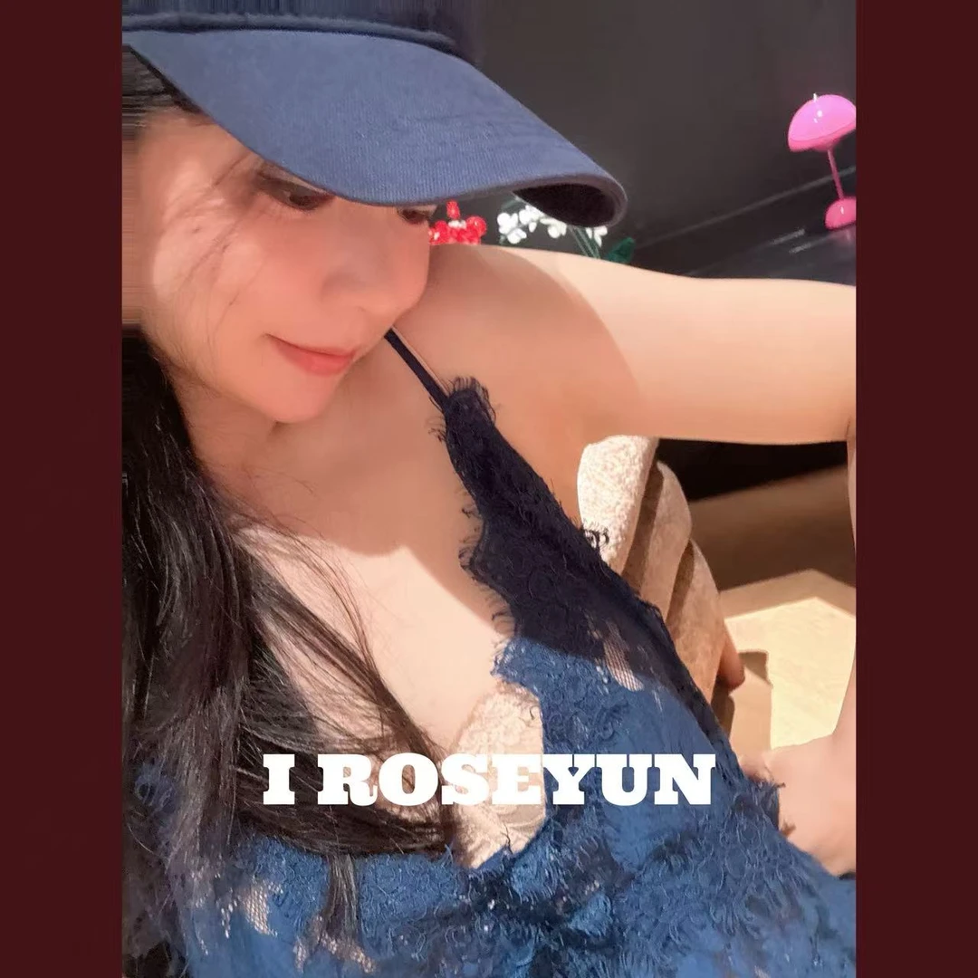 【Rose Yun】V领枯木苍兰睫毛蕾丝吊带连衣裙  JY095003