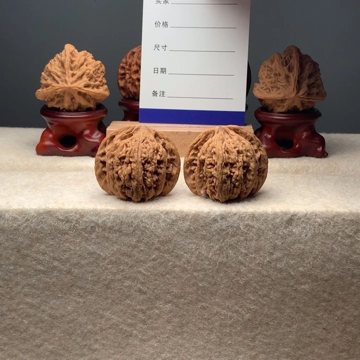 文玩核桃吊坠老款密纹文玩核桃