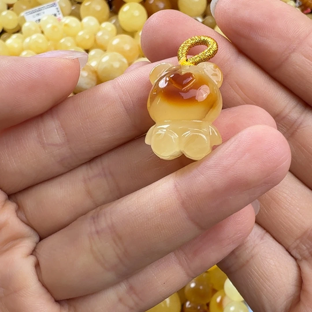 琥珀未镶嵌珠宝奇石