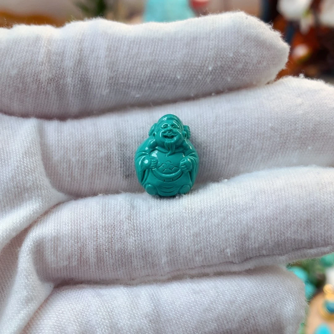 绿松石未镶嵌珠宝半成品