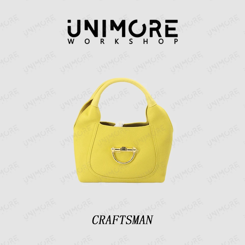 【造物至定制】头层牛皮复古手提单肩包-UNIMOREWORK SHOP