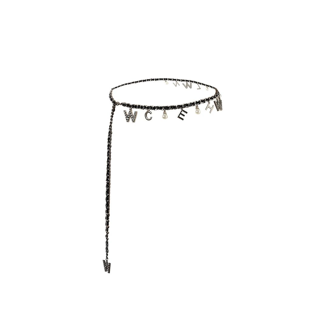 【婉君W】街头时尚ins凹造型百搭时髦金属扣腰链LWJ25C3S2272