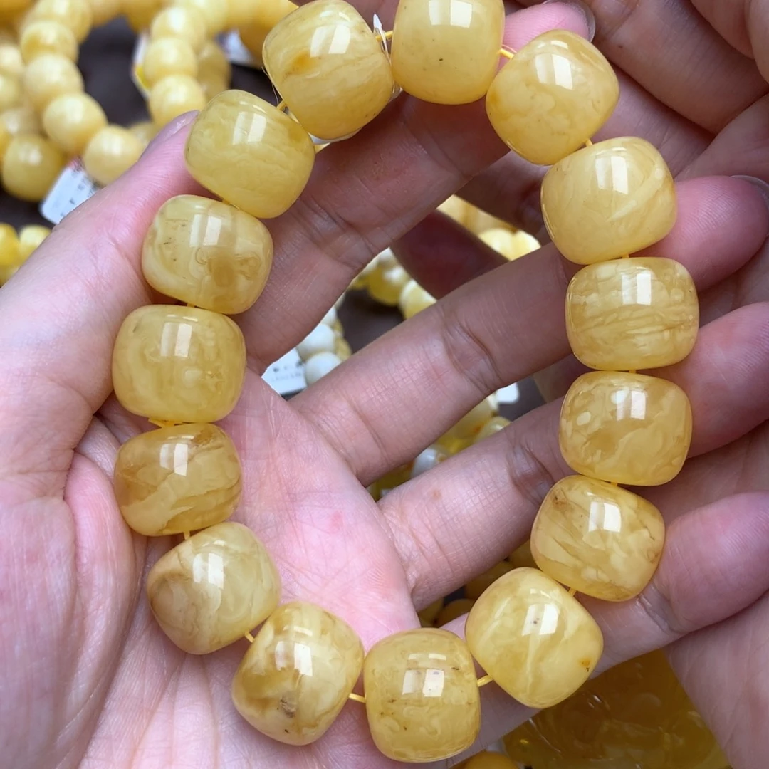 蜜蜡未镶嵌珠宝奇石17