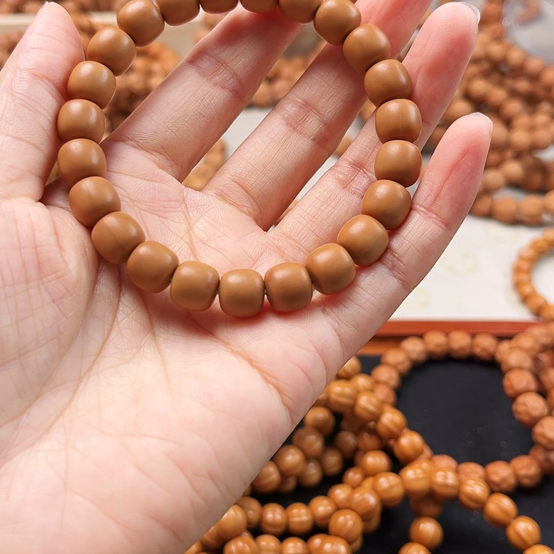 桃核手串无暇微走色小道珠