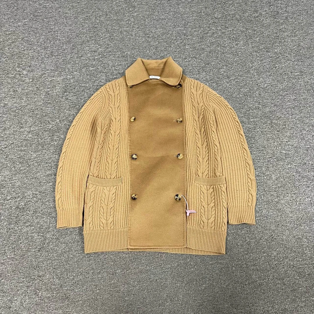 99新 MaxMara maxmara 羊绒 针织 开衫 主线