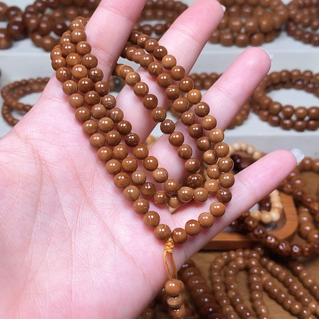 手串库克特价款普挑卡6圆珠108颗