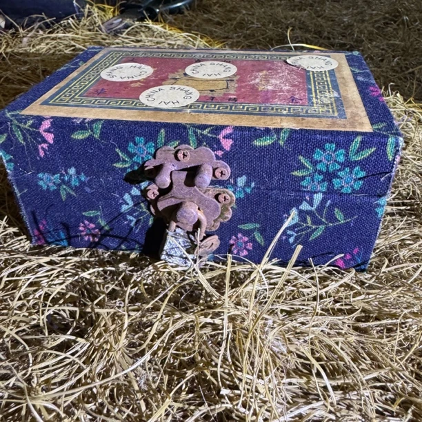 【闪购商品】福利精品蓝大库盒完整复古风
