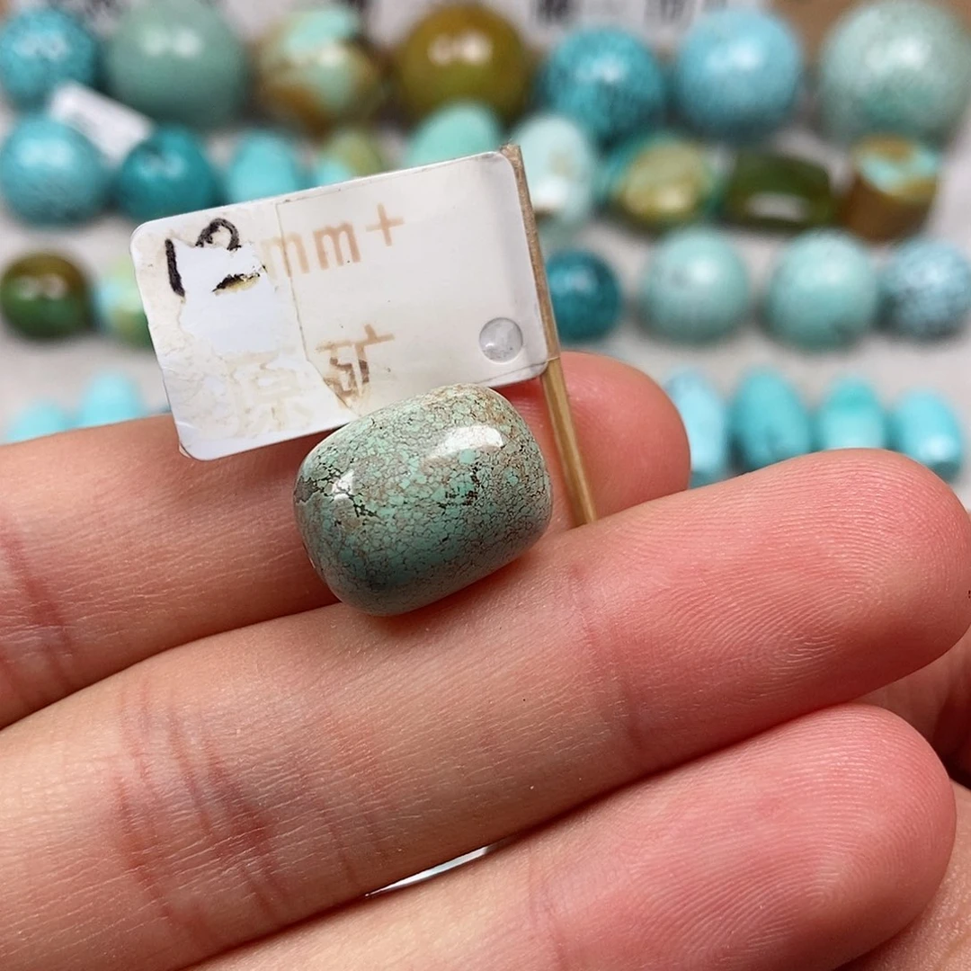 未镶嵌绿松石珠宝半成品