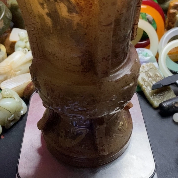 情***义白玉菩提吊坠挂件