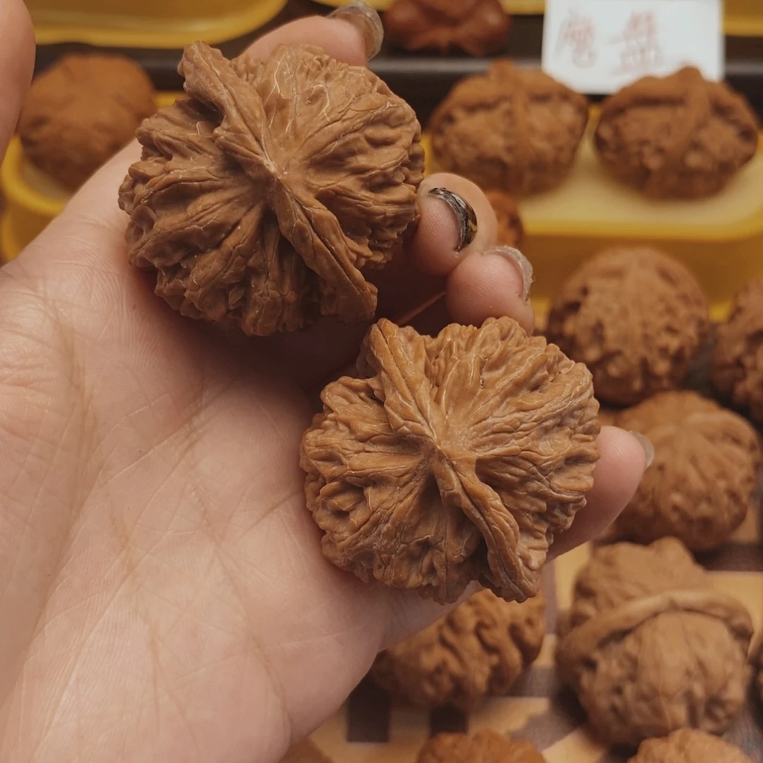 吊坠文玩核桃40全品金麒麟