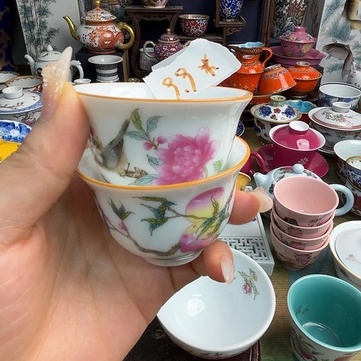 摆件景德镇陶瓷老厂瓷1