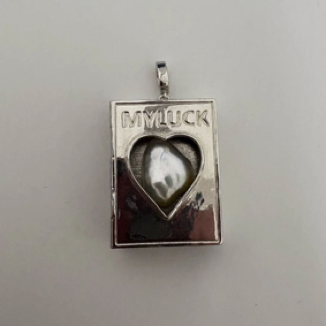 海水珍珠澳白keshi镶嵌吊坠