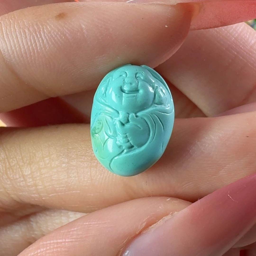 绿松石未镶嵌吊坠(不含链)