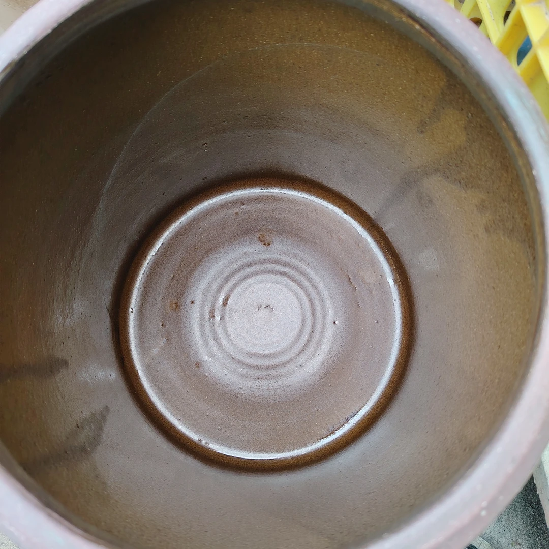 釉裂土陶罐（不影响使用，质量保终身，介意勿拍）20斤水容量
