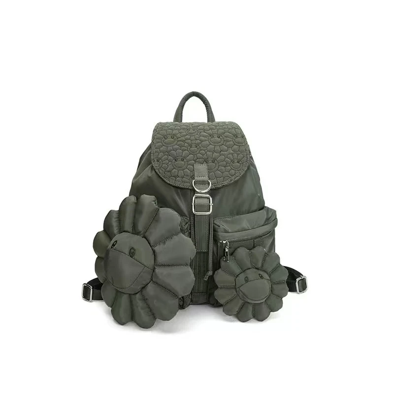 Jerry专属-<花花双肩包>38*31*16多用包