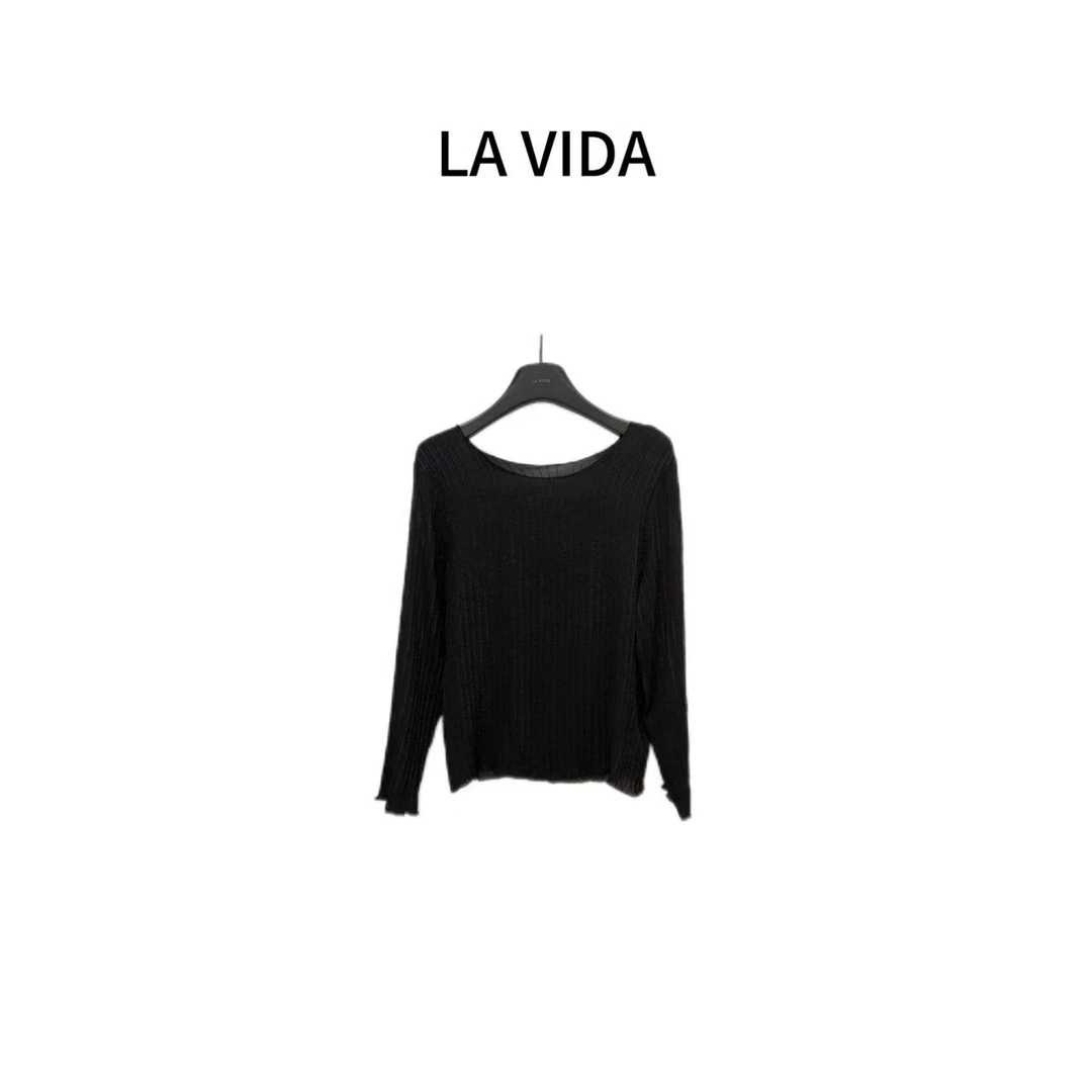 LA VIDA-「薄如蝉翼」毫无存在感巨巨巨舒服丝质T恤