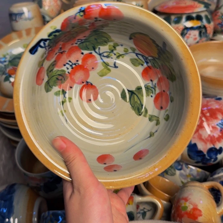 瓷片景德镇陶瓷手工手绘