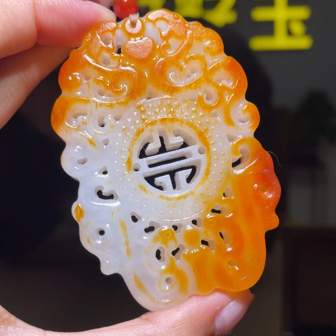 和田玉未镶嵌颈饰D2