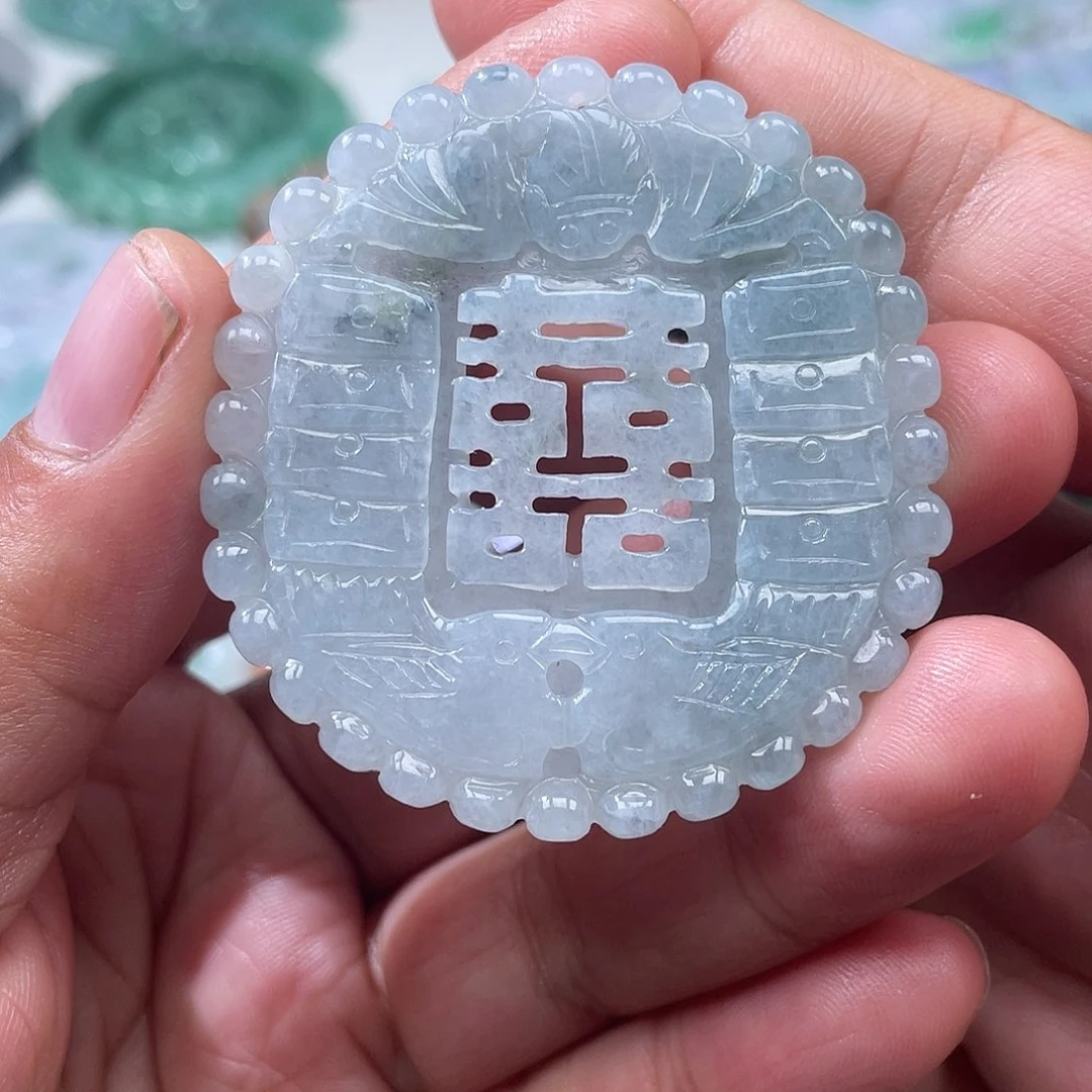颈饰未镶嵌翡翠翡玉缘翡翠