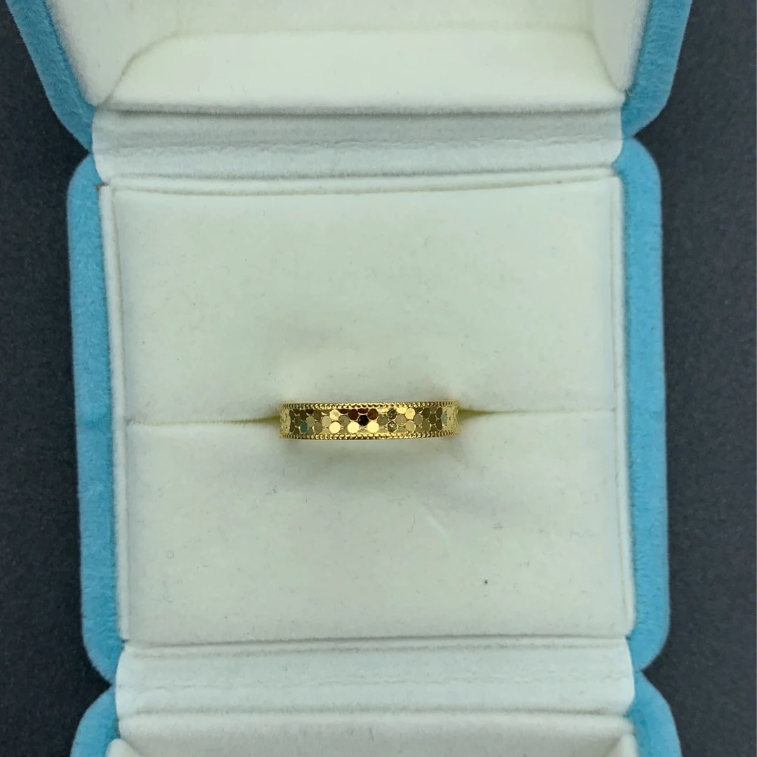 瑞福珠宝 手工镶嵌 百搭经典设计款戒指 JD894