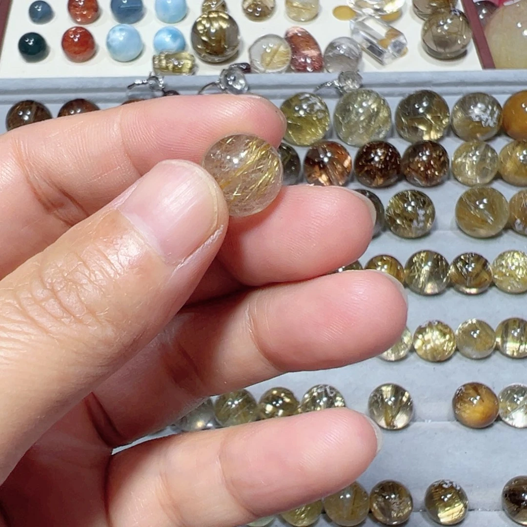 水晶颈饰未镶嵌天然水晶