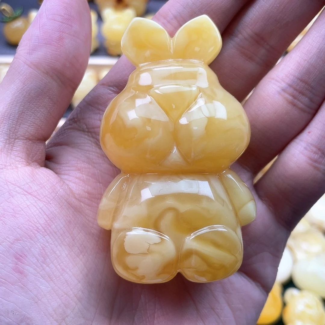 未镶嵌琥珀裸石蜜蜡