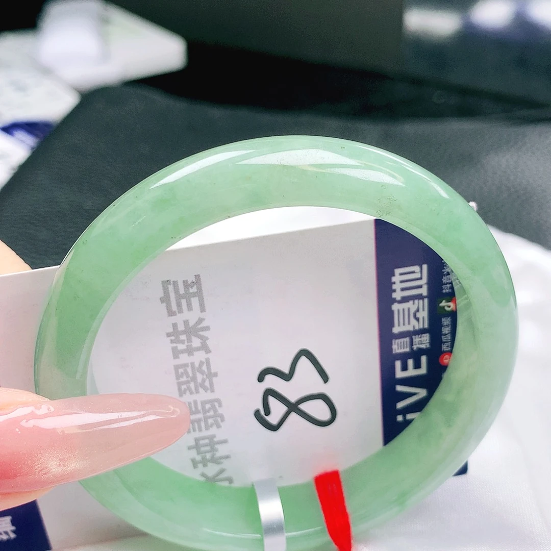 翡翠未镶嵌手镯缅甸天然a货翡翠