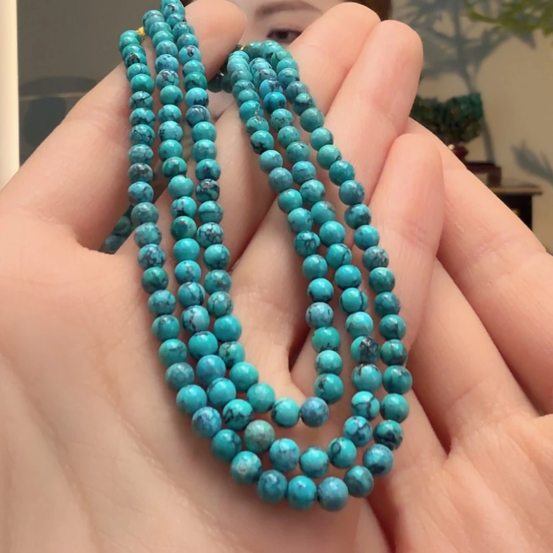 绿松石未镶嵌颈饰