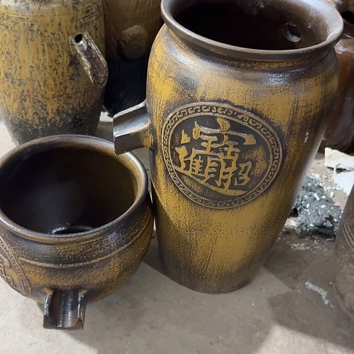 粗陶口径19/39，20/17进水口2.5厘米