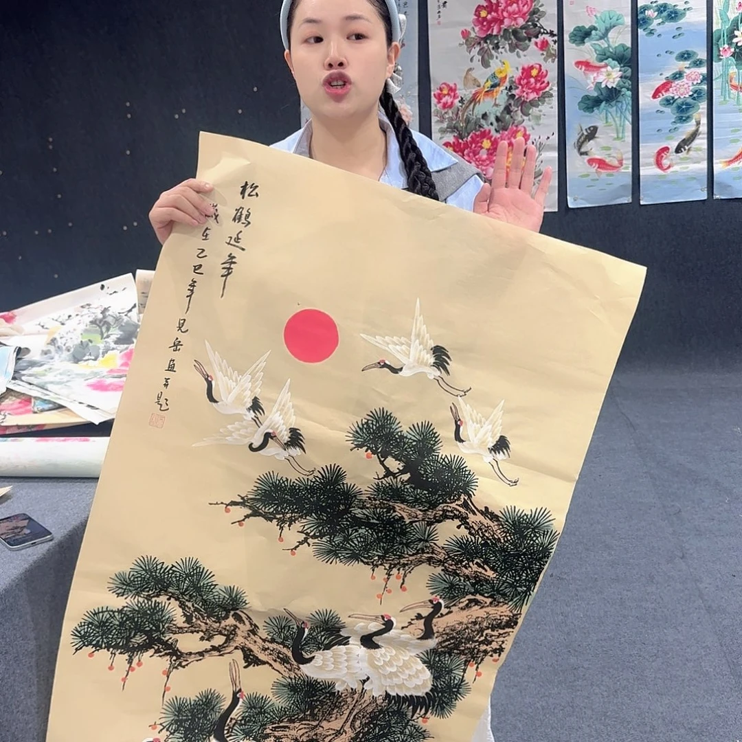 国画非常精美一副作品