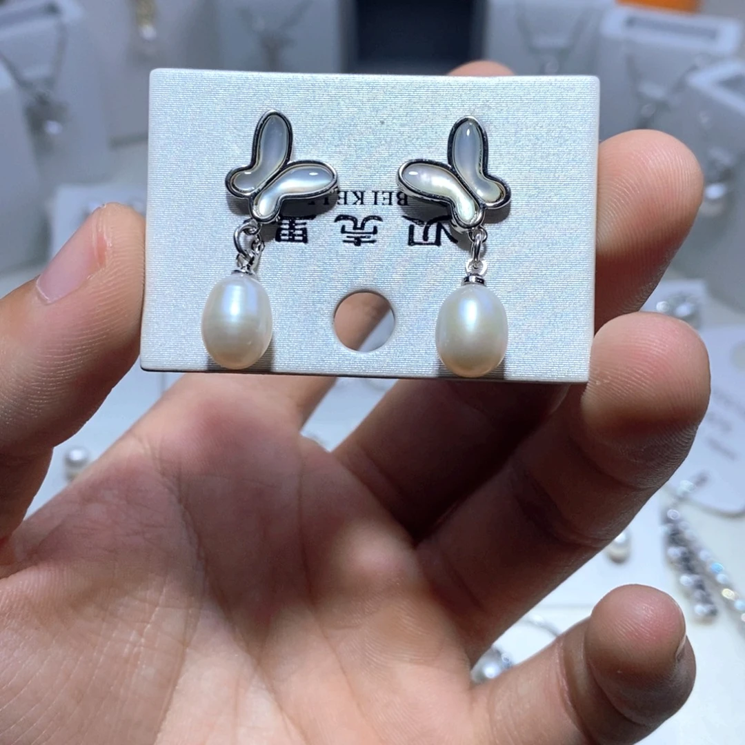 耳饰未镶嵌淡水珍珠