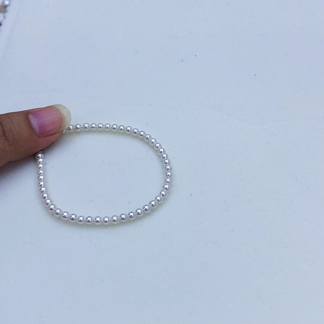看***海未镶嵌项链淡水珍珠15.2cm手链