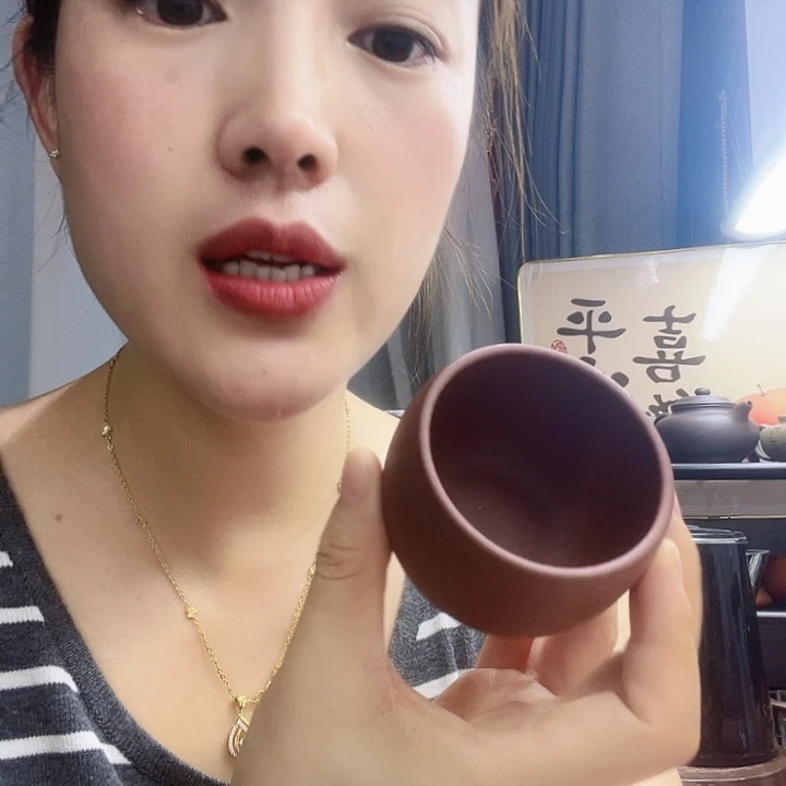 紫砂茶壶台西底槽清主人杯110cc