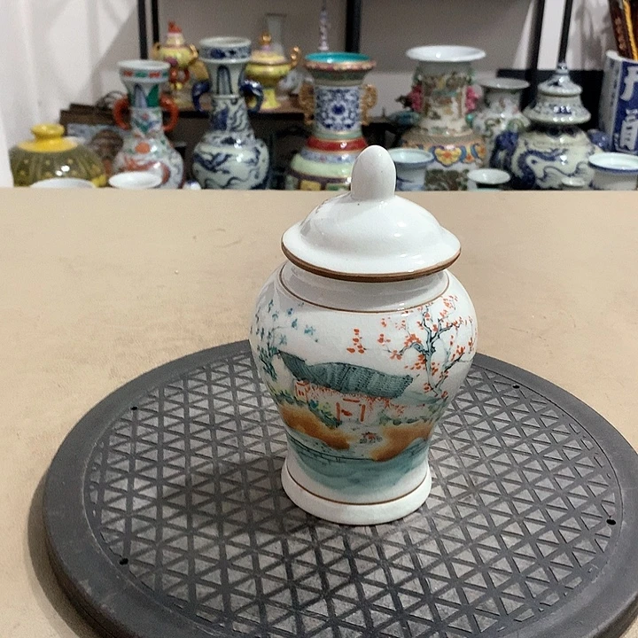 陶摆件博古架陶瓷摆件