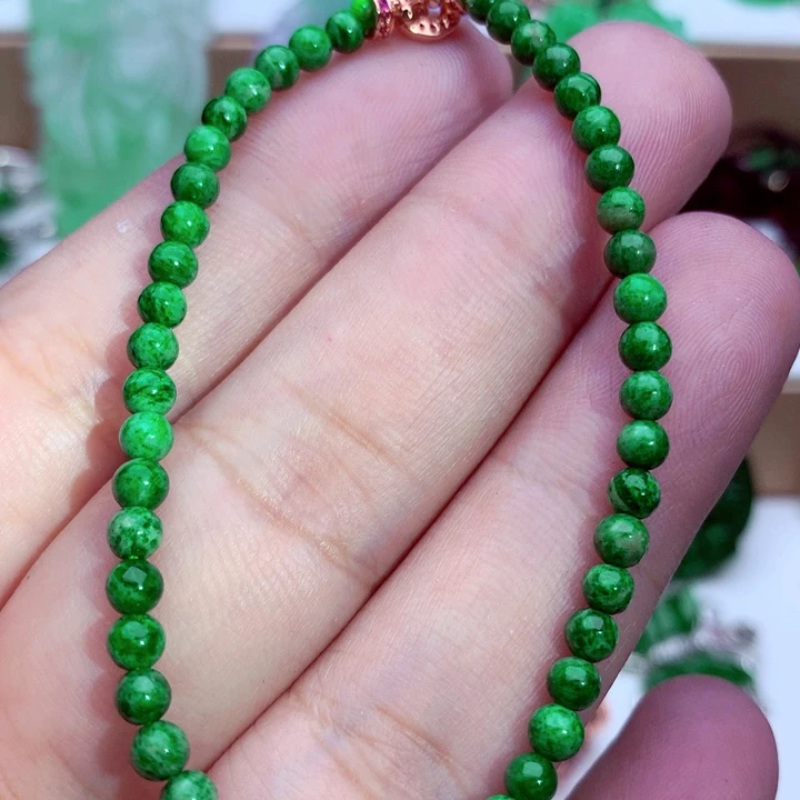 翡翠未镶嵌手链手链