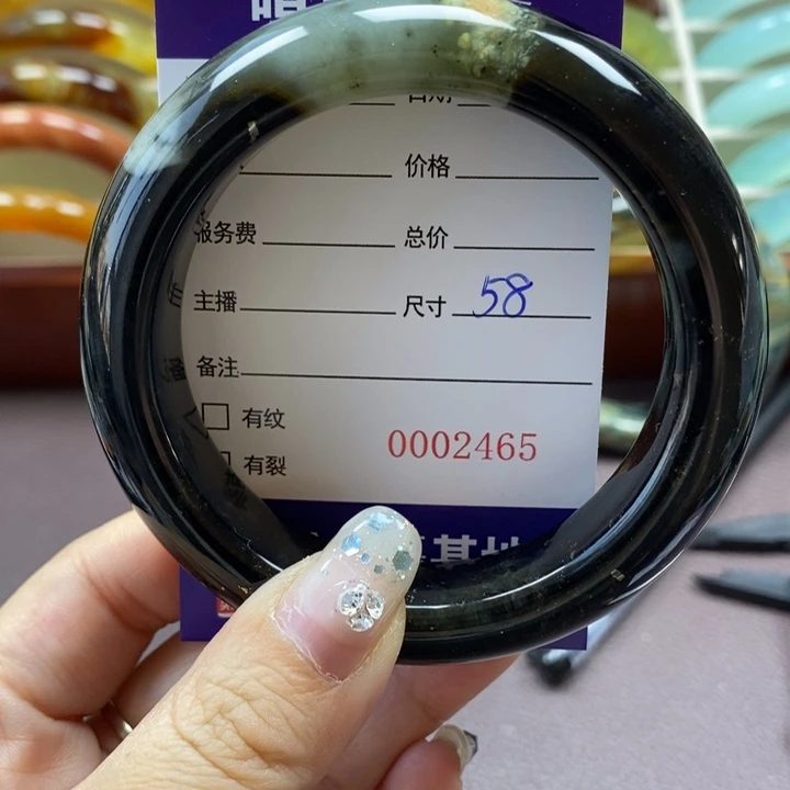 岫玉手镯未镶嵌手镯