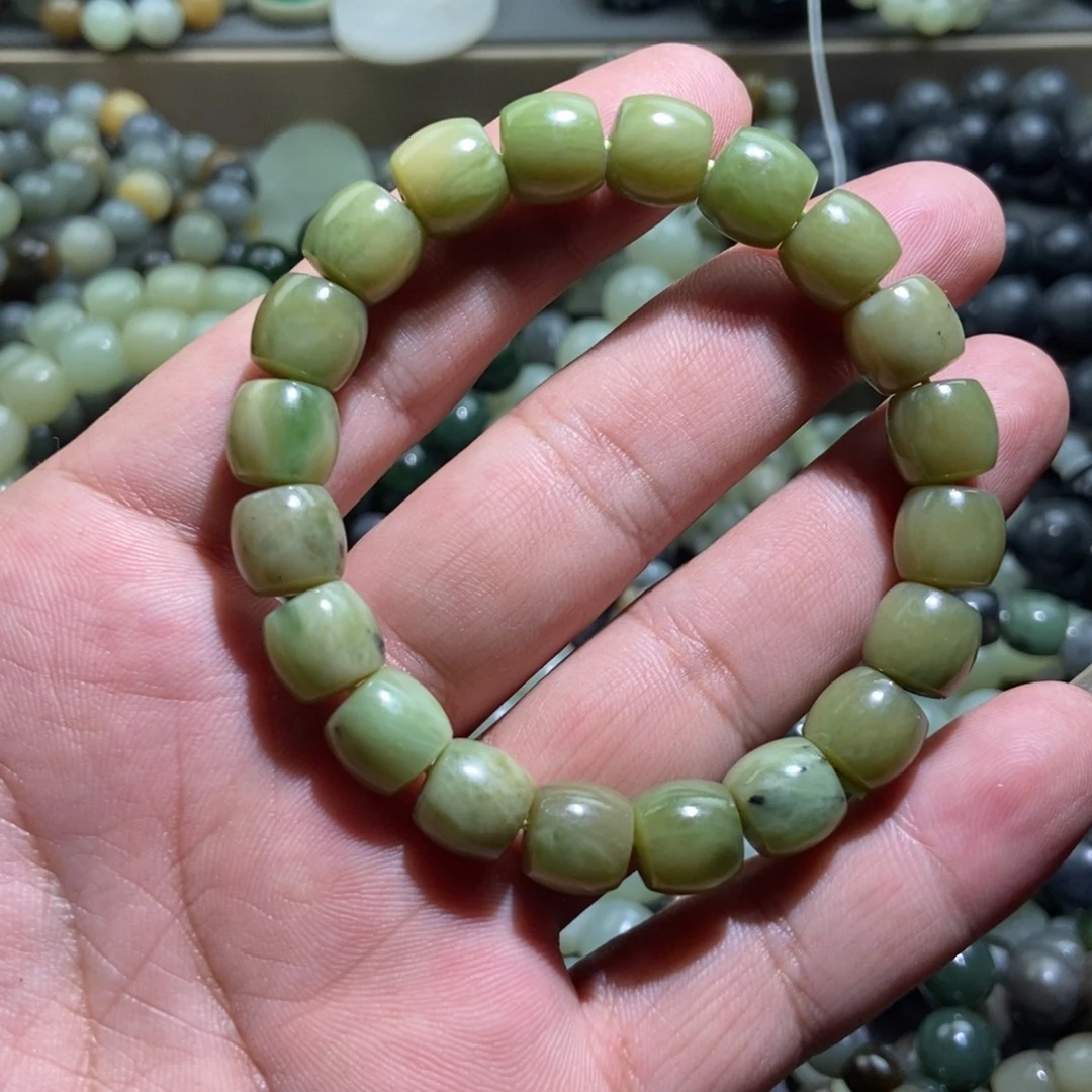 项链未镶嵌和田玉（糖玉）