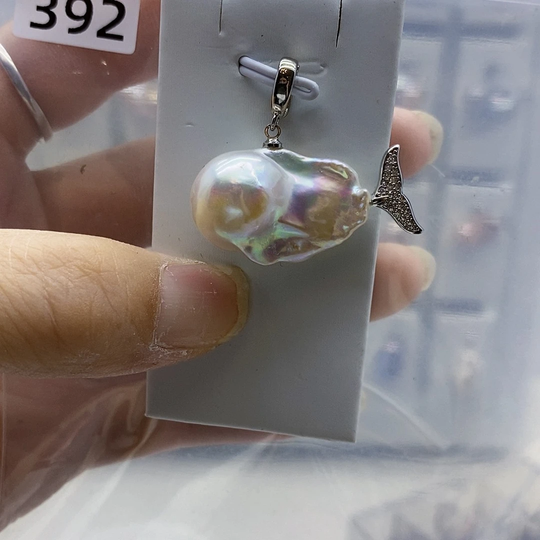 颈饰合金淡水珍珠