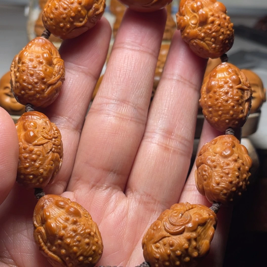 橄榄核手串/手链1.8*2.5福利金蟾