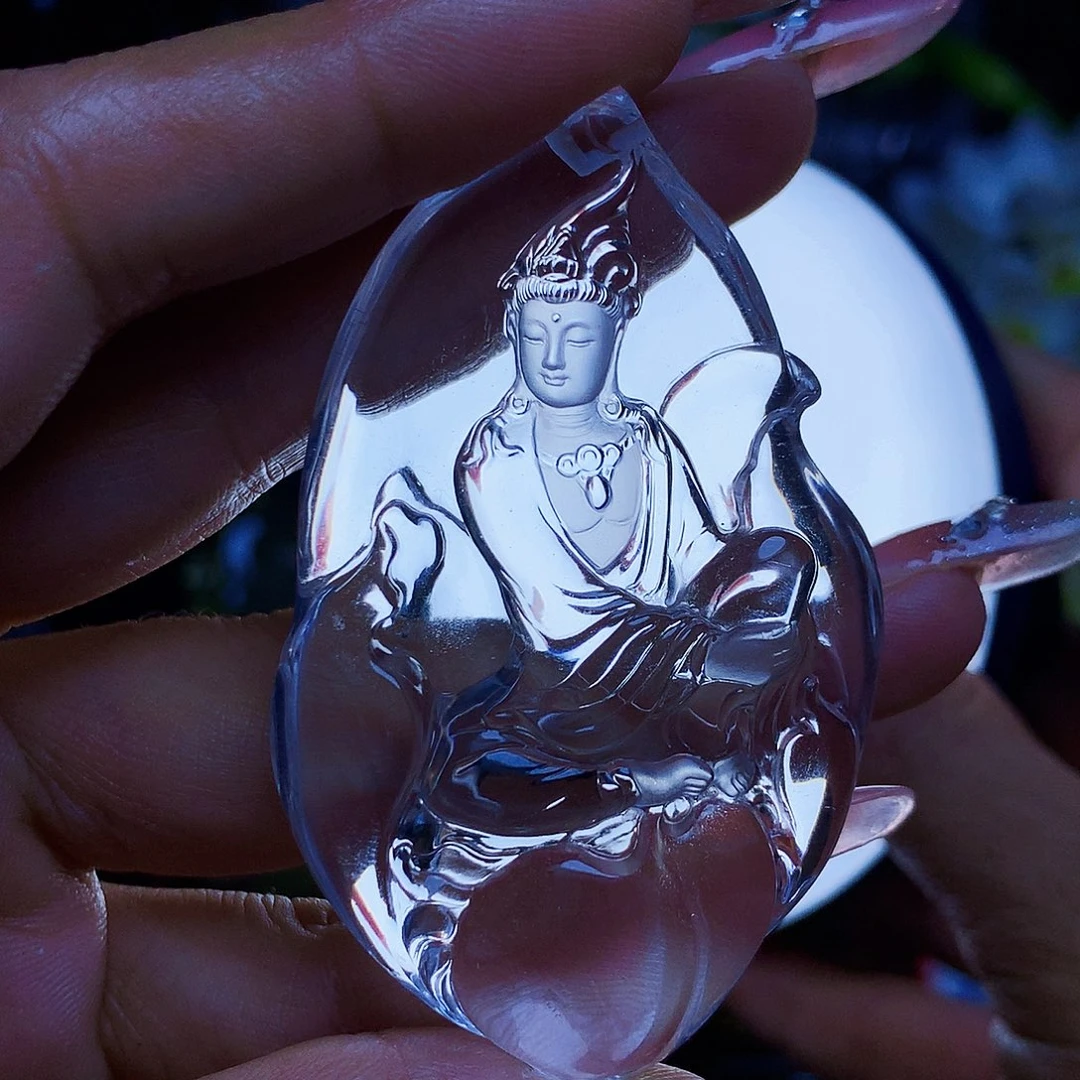 未镶嵌颈饰水晶吖*，