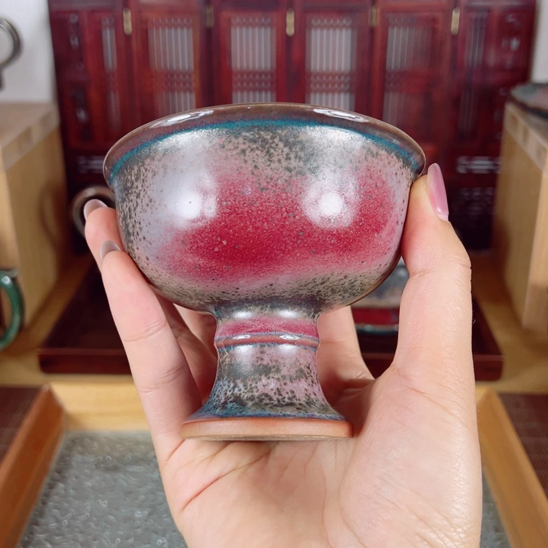 翟群钧瓷主人杯 彩金釉 神后原产地