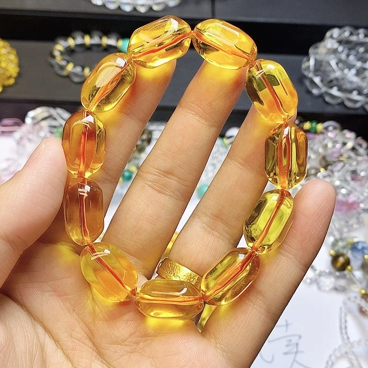 非金属双a白水手串时尚