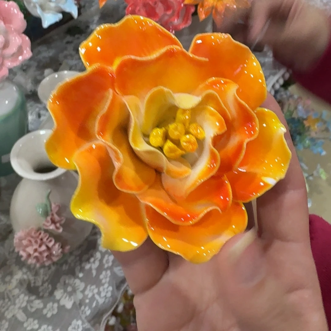 瑕疵1614 陶瓷花拍满20元发货，退款的拉黑