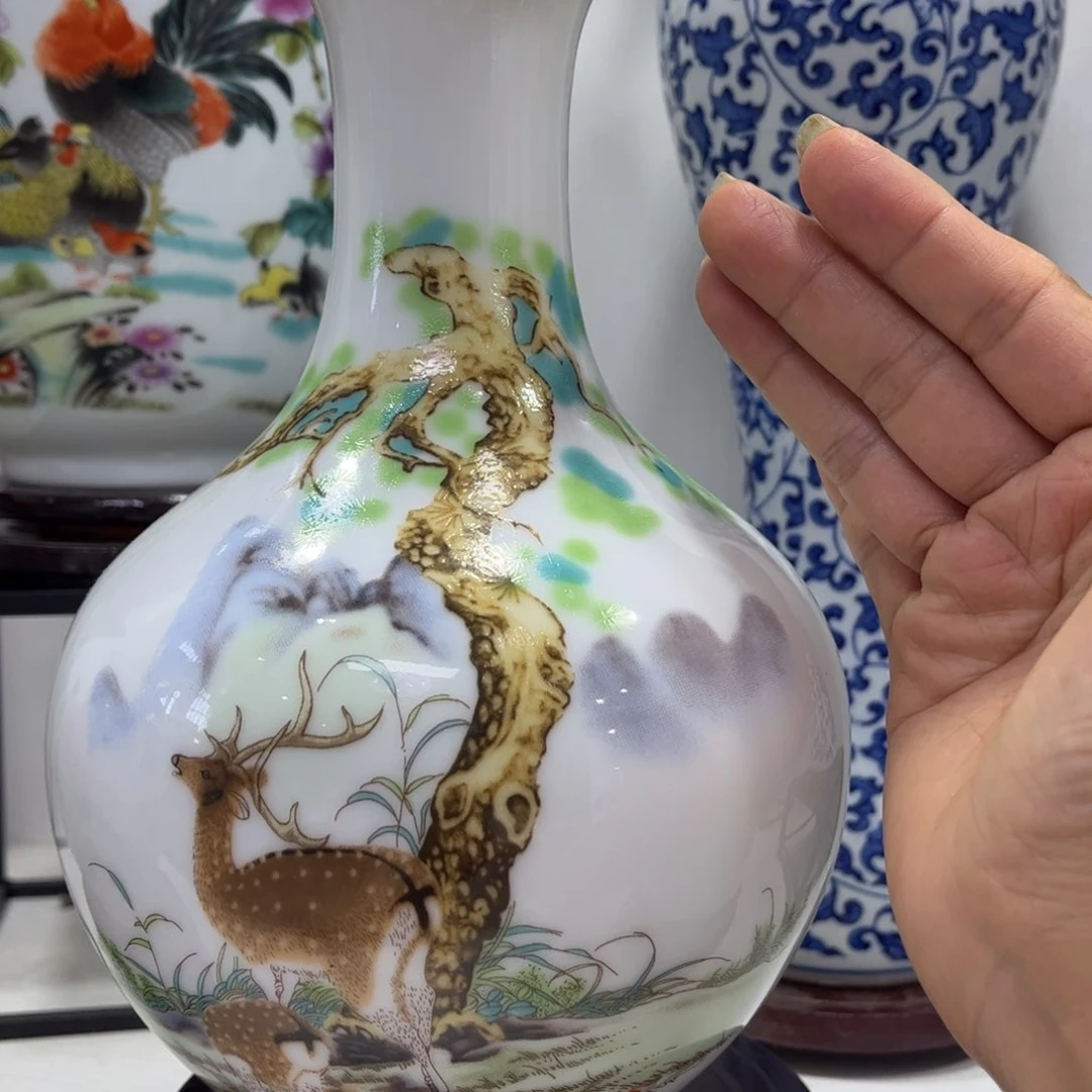 景德镇陶瓷花瓶摆件