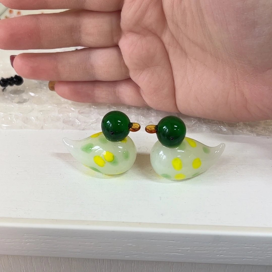 手工艺品琉璃一对